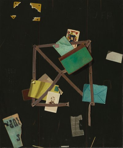 Card Rack with a Jack of Hearts by John Frederick Peto