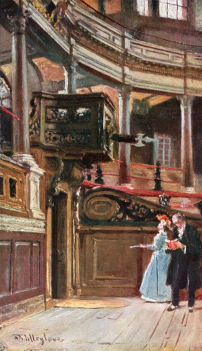 Interior of the Sheldonian Theatre by John Fulleylove