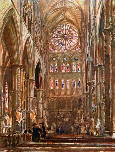 Interior of the South Transept by John Fulleylove