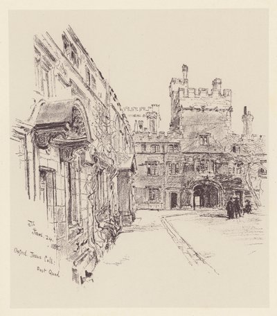 Jesus College by John Fulleylove