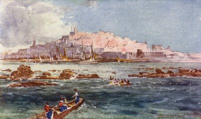 Joppa, from the Sea by John Fulleylove