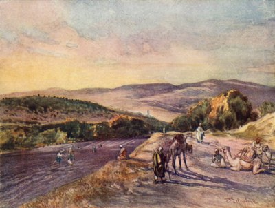 Site of the ancient City of Samaria by John Fulleylove