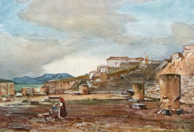 The Hall of the Great Temple of the Mysteries, Eleusis by John Fulleylove