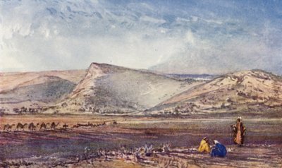 The Hills round Nazareth from the Plain of Esdraelon by John Fulleylove