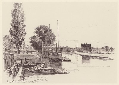 The University Boat-House by John Fulleylove