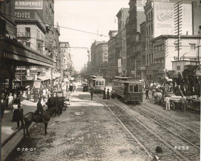 Market Street, East from 10th, Philadelphia by John Gibb Smith