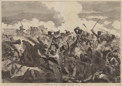 Charge of Light Cavalry at Balaclava by John Gilbert