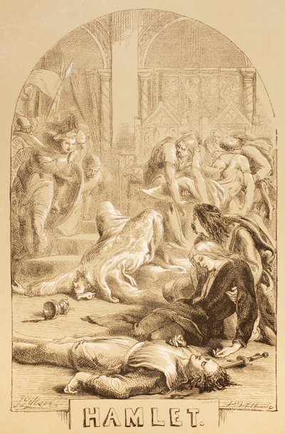 Illustration for Hamlet, from 
