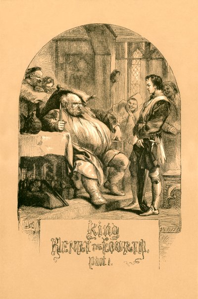 King Henry IV Part I by John Gilbert