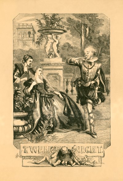 Twelfth Night by John Gilbert
