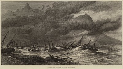 Hurricane at the Isle of Mauritius by John Greenaway