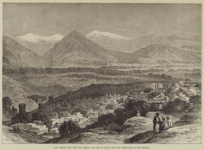 The Afghan War, the Bala Hissar and City of Kabul, from the Upper Part of the Citadel by John Greenaway