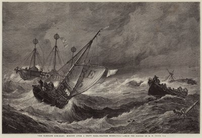 The Ramsgate Life-Boat, Morning After a Heavy Gale, Weather Moderating by John Greenaway