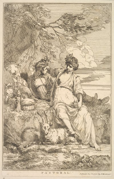 Pastoral (from Fifteen Etchings Dedicated to Sir Joshua Reynolds) by John Hamilton Mortimer