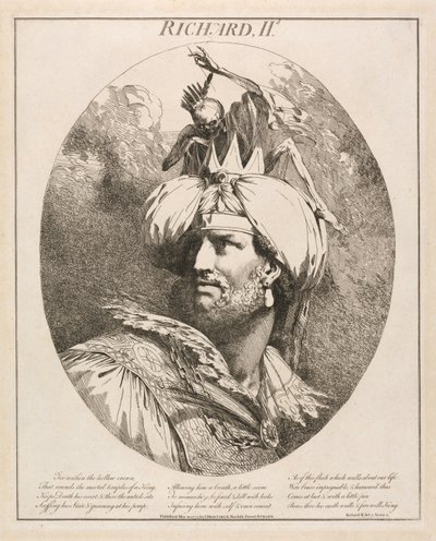 Richard II, from Richard II, Act III, Scene 2 by John Hamilton Mortimer
