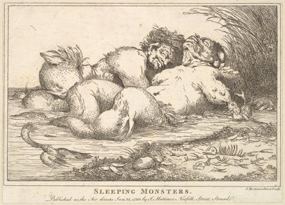 Sleeping Monsters by John Hamilton Mortimer