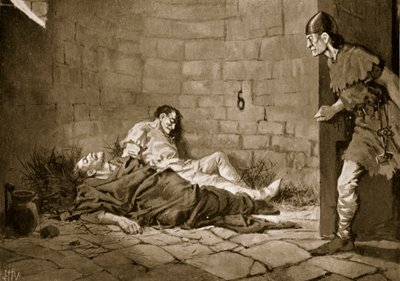 Imprisonment and Death of Dukes Erik and Valdemar by John Harris Valda