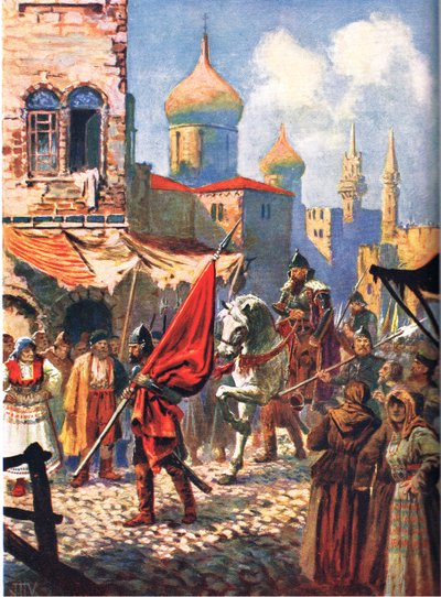 Return of Ivan the Terrible to Moscow, illustration from 