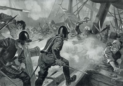 The Battle of Lepanto by John Harris Valda