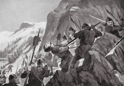 The Battle of Morgarten by John Harris Valda