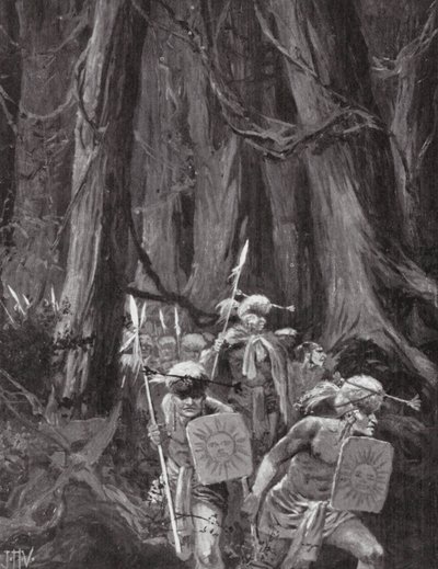 The Immigration of the Maya by John Harris Valda