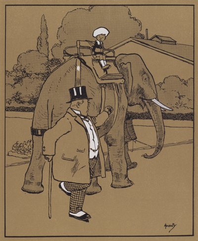 He called the elephant a dumb beast, or something by John Hassall