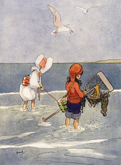 Shrimping is good fun by John Hassall