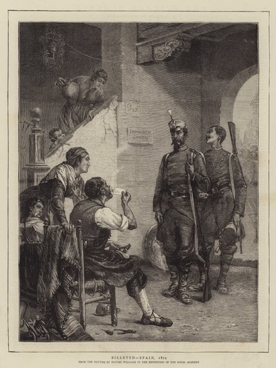 Billeted, Spain by John Haynes Williams