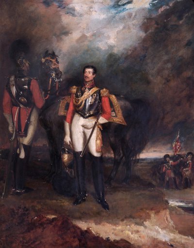 Portrait of Stapleton Cotton, Viscount Combermere, British Soldier, 1839 by John Hayter