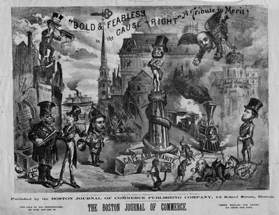 Bold and Fearless in the Cause of Right: A Tribute to Merit!, published by Boston Journal of Commerce by John Henry Bufford