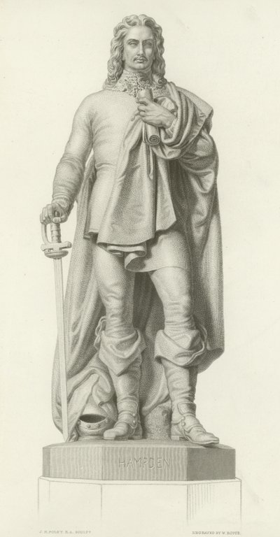 John Hampden, English Politician by John Henry Foley