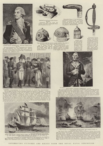 Interesting Pictures and Relics from the Royal Naval Exhibition by John Hoppner