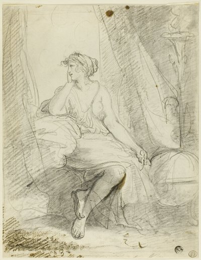 Seated Woman by John Hoppner