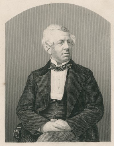 George William Frederick Howard, engraved by D.J. Pound from a photograph, from 