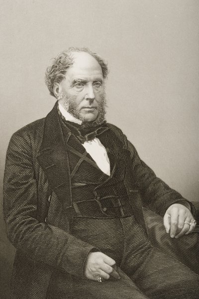 Sir Archibald Alison (1792-1867) engraved by D.J. Pound from a photograph, from 