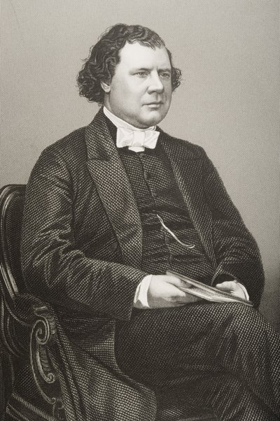 William Morley Punshon engraved by D.J. Pound from a photograph, from 