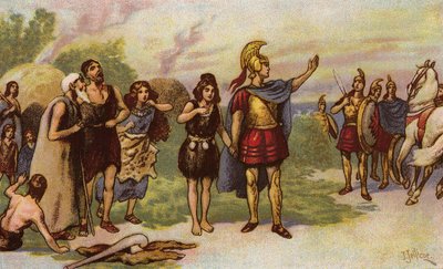 Ebrauc Founding Caer Ebrauc, York, 800 BC by John Jellicoe