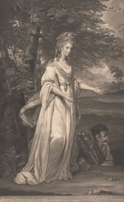 Honorable Mrs. Tollemache in the Character of Miranda by John Jones