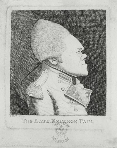 Emperor Paul of Russia by John Kay