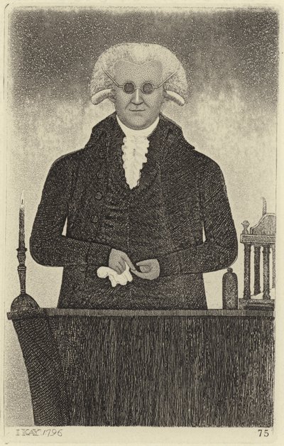 Portrait of Henry Moyes by John Kay