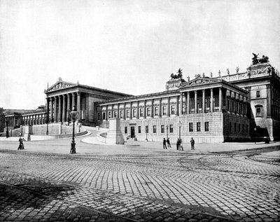 Houses of Parliament, Vienna by John L. Stoddard