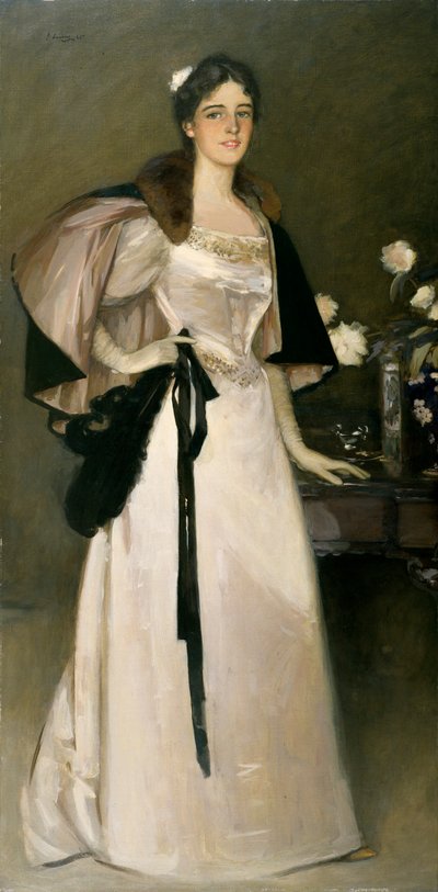 Portrait of Miss Mary Burrell by John Lavery