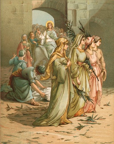 Christ Arriving in Jerusalem by John Lawson