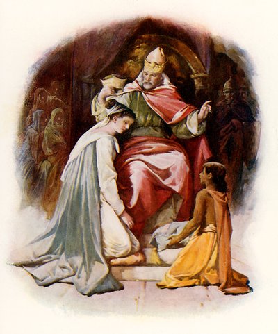 Esther Crowned by King Ahasuerus by John Lawson
