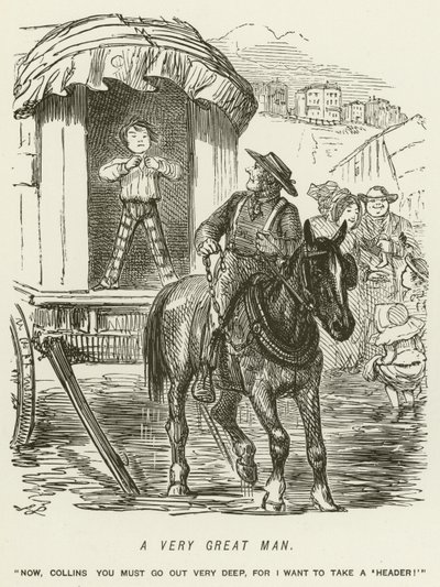 A Very Great Man by John Leech