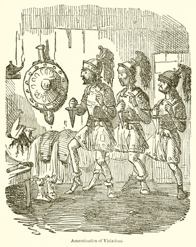 Assassination of Viriathus by John Leech