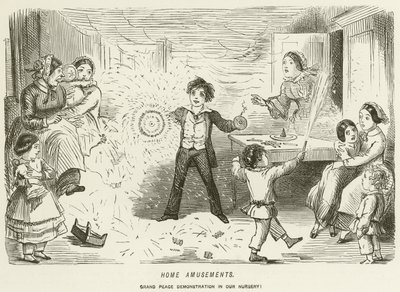 Home Amusements by John Leech