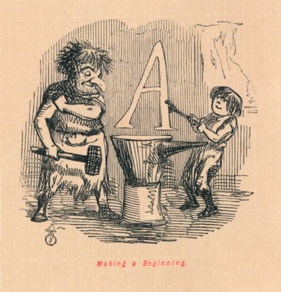 Making a Beginning by John Leech