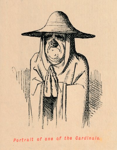 Portrait of One of the Cardinals, c. 1860 by John Leech