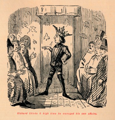 Richard thinks it high time he managed his own affairs, c1860 by John Leech